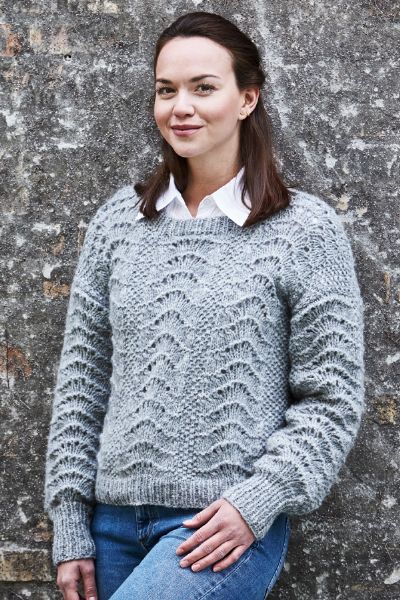 PERMIN - 896218 Alice Sweater m/hulmønster